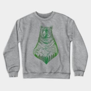 Nature Bear Crewneck Sweatshirt